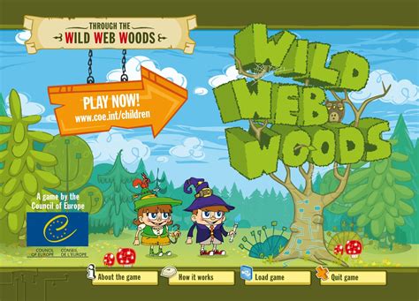 Through the Wild Web Woods – An online Internet safety game .